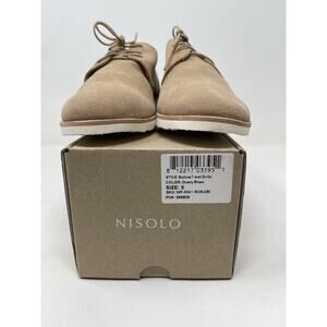 NISOLO Sedona Travel Derby Shoe Women's 8 Dusty Rose Retail $130.00